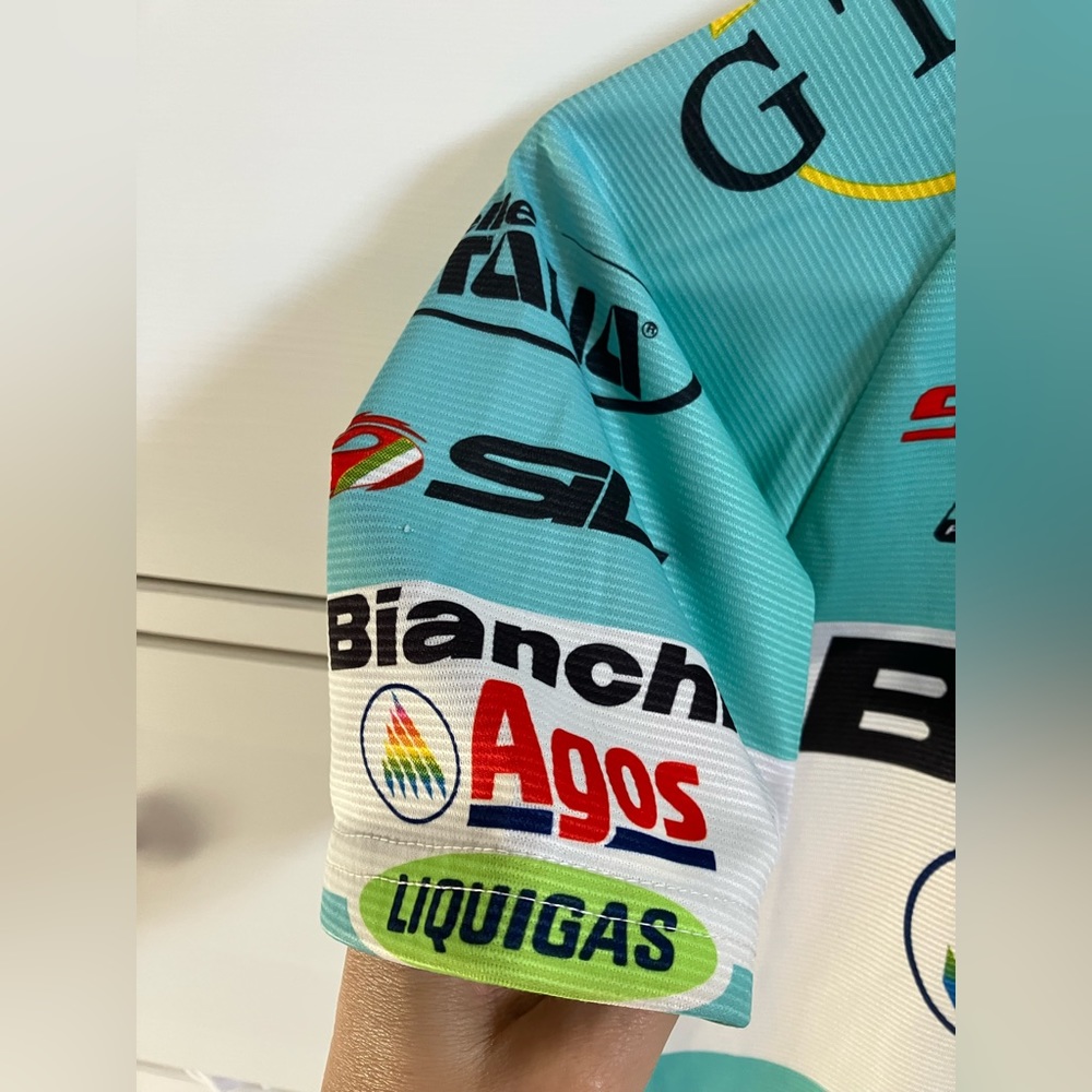 Santini Bianchi Womens Cycling Jersey XS - Picture 6 of 7
